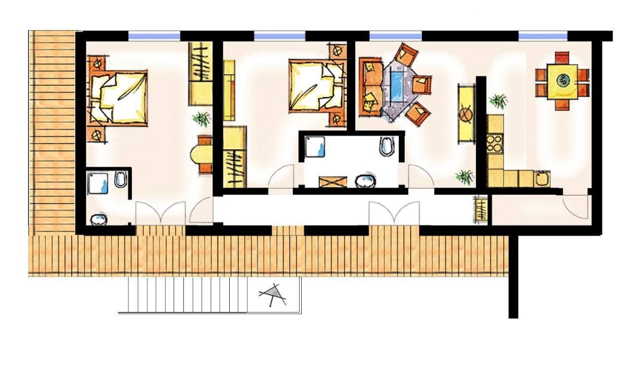 Ferienwohnung "Haus Falle" Schiefling am See Extérieur photo